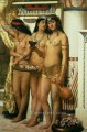 Las doncellas del faraón 1883 2 John Collier Orientalista prerrafaelita